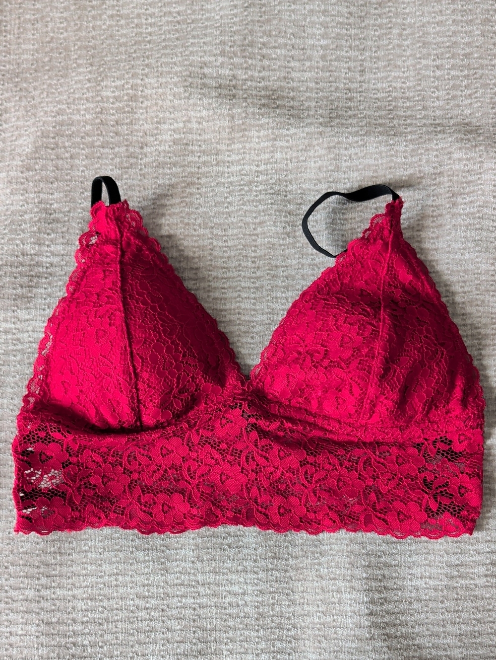 XOXO Red Lace Bralette